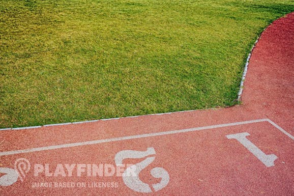 Woodcote High School Running track | Artificial athletics track