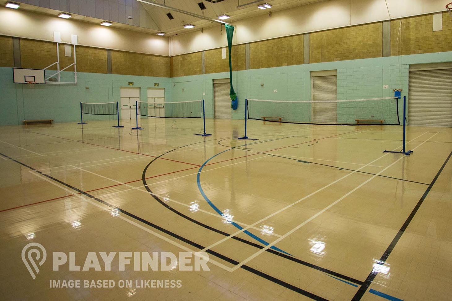 Featherstone Sports Centre Court | Studio badminton court