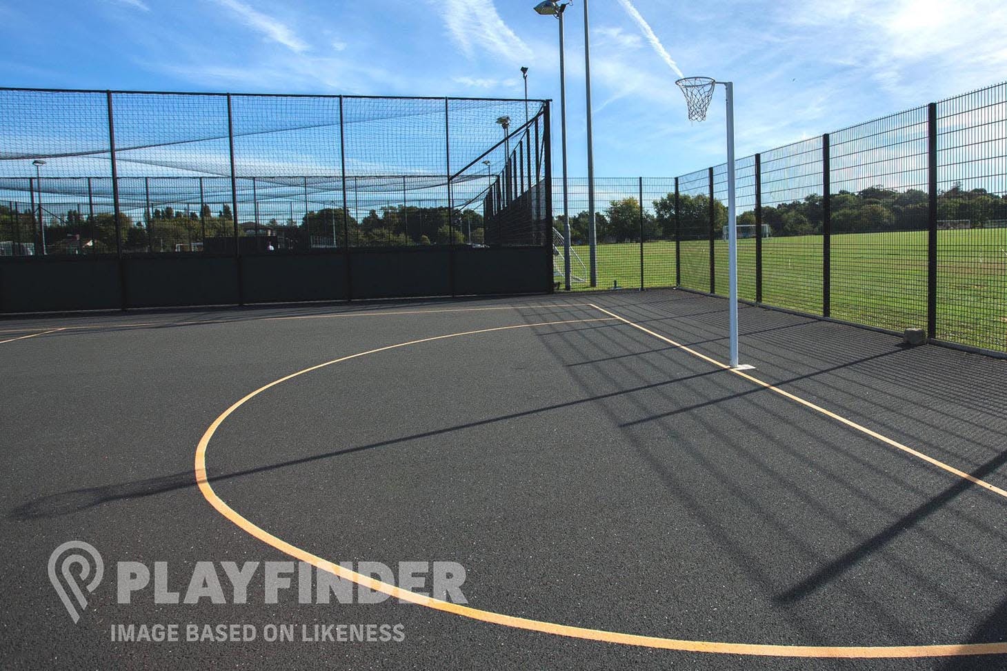 Riddlesdown Collegiate Court | Hard (macadam) netball court