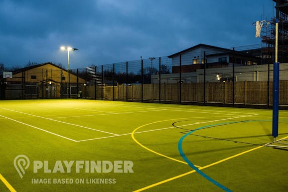 Holy Trinity Academy Outdoor | Astroturf netball court