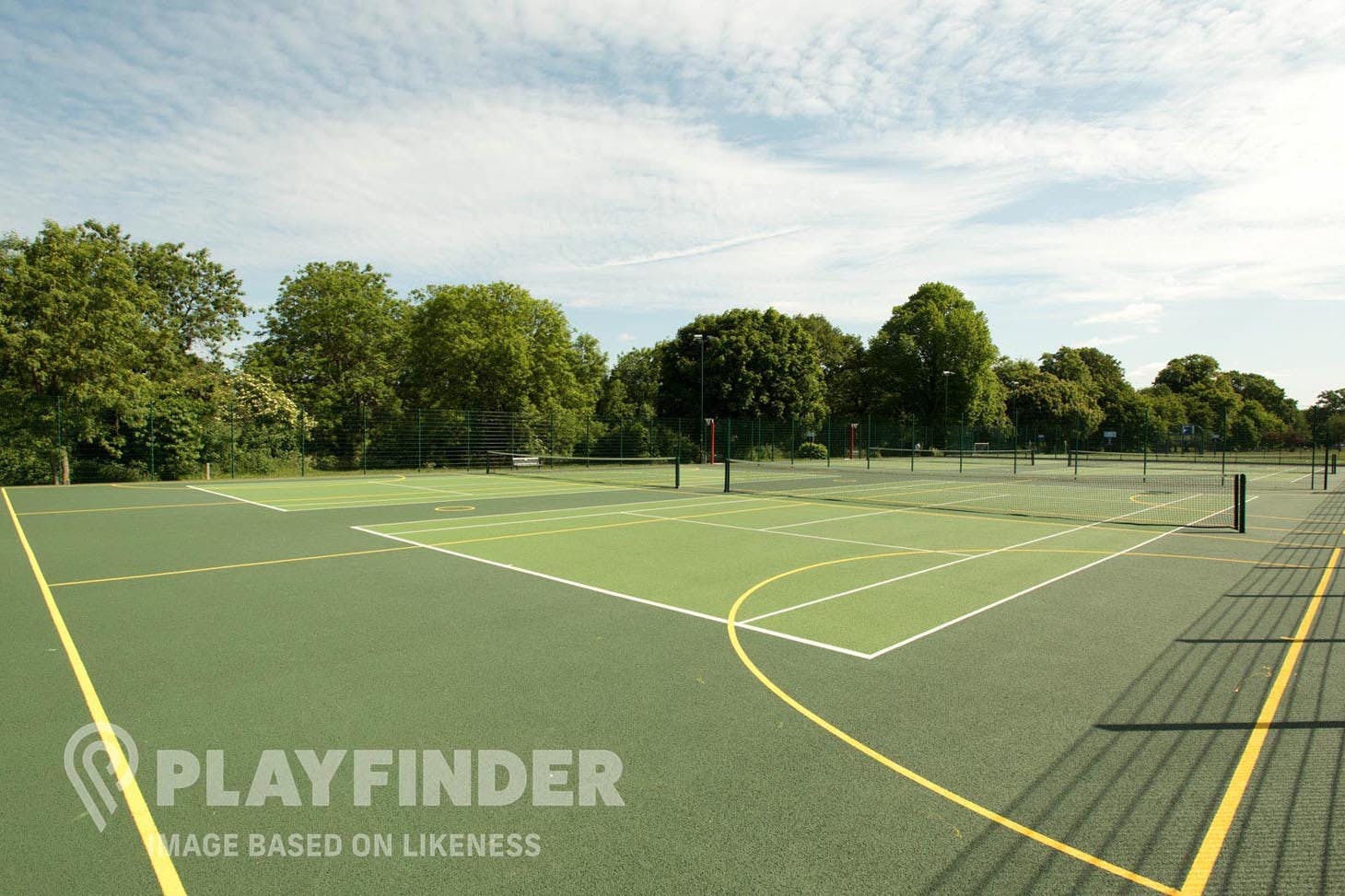 Hylands Park Court | Hard (macadam) tennis court