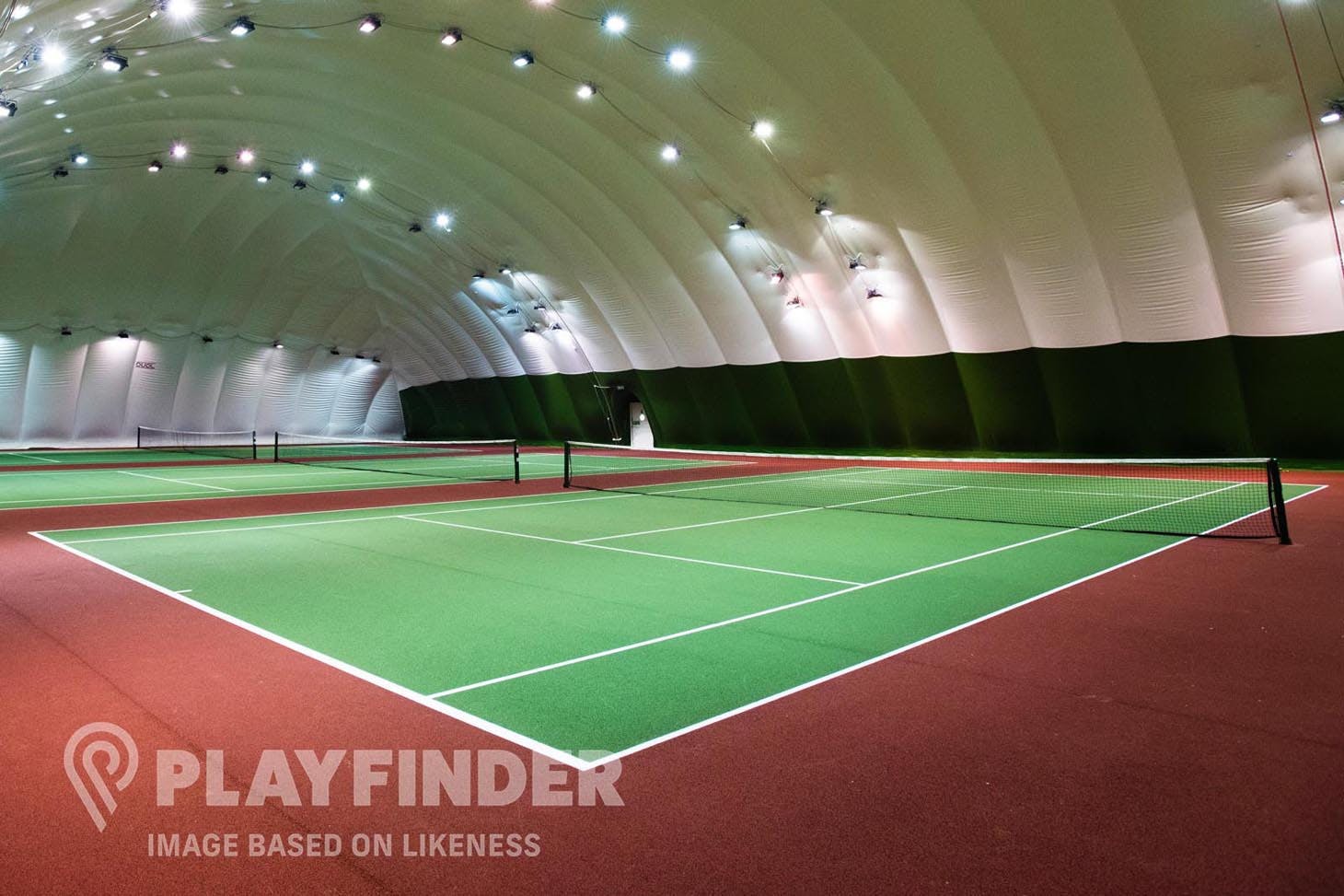 Bradford Grammar School Indoor | Hard tennis court