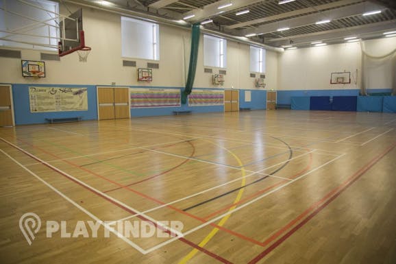 Pimlico Academy School Indoor netball court