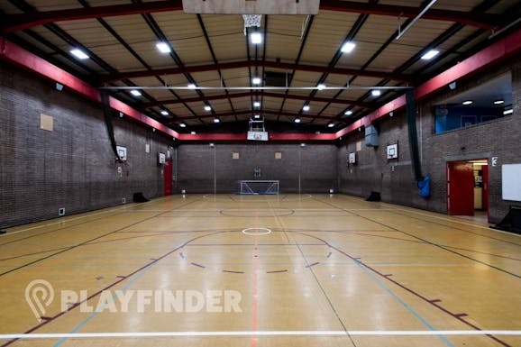 Chiswick School Indoor basketball court