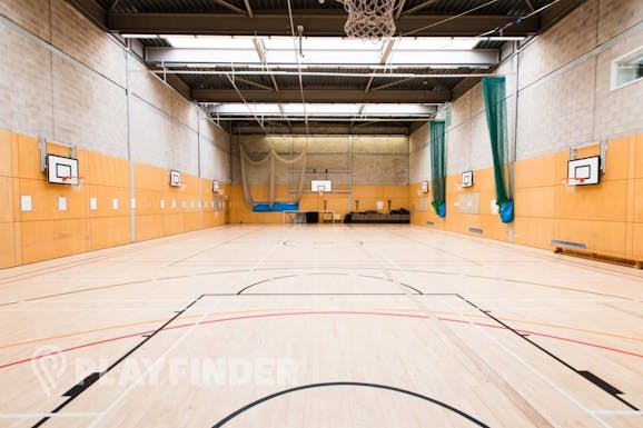 Haverstock School Indoor basketball court