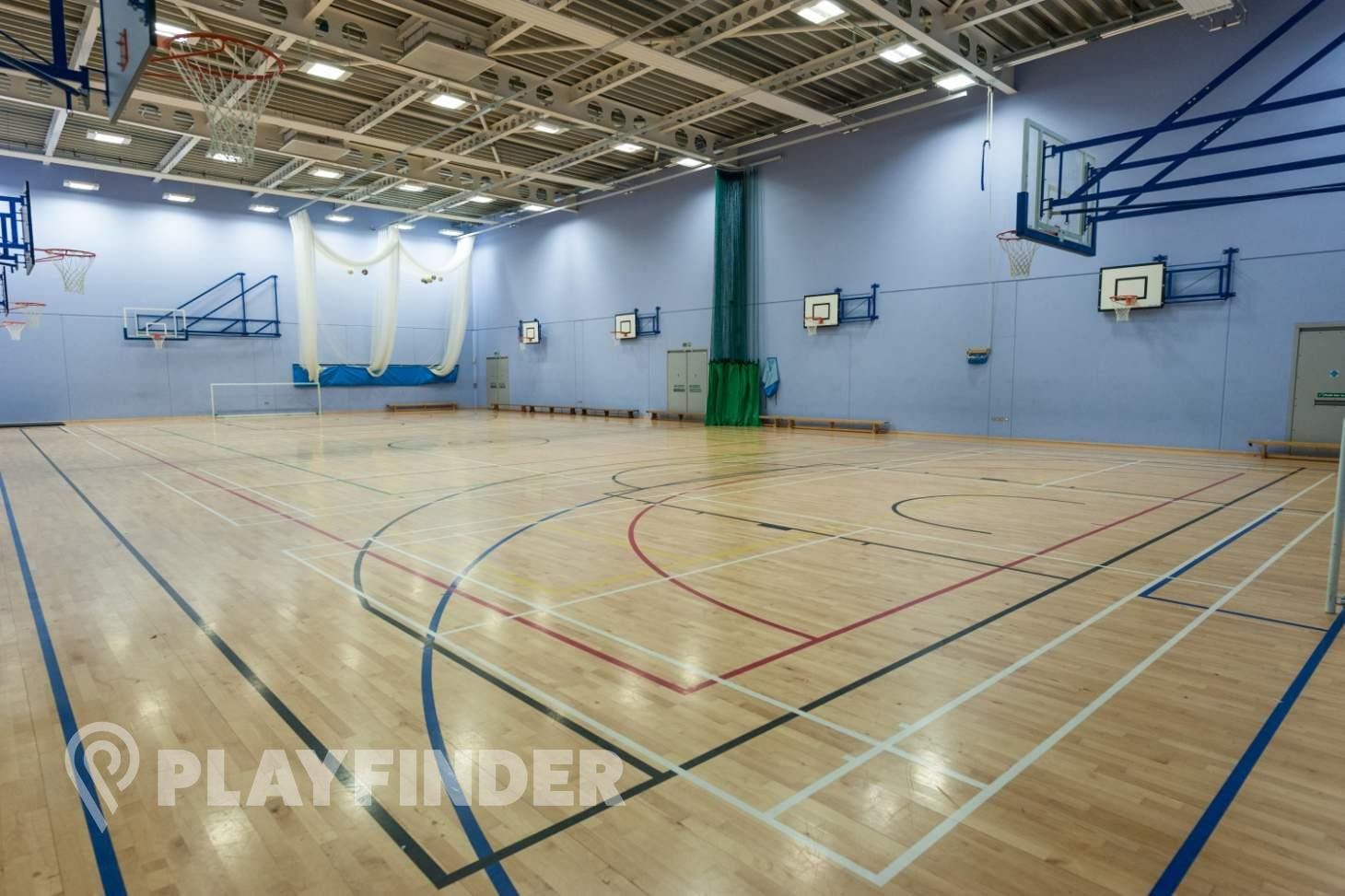 Oasis Academy MediaCityUK Indoor | Hard badminton court