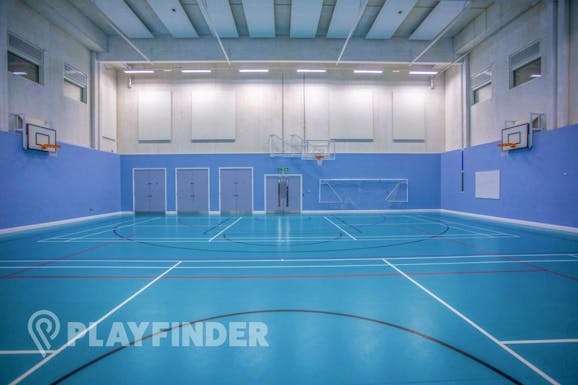 Mossbourne Victoria Park Academy Indoor netball court