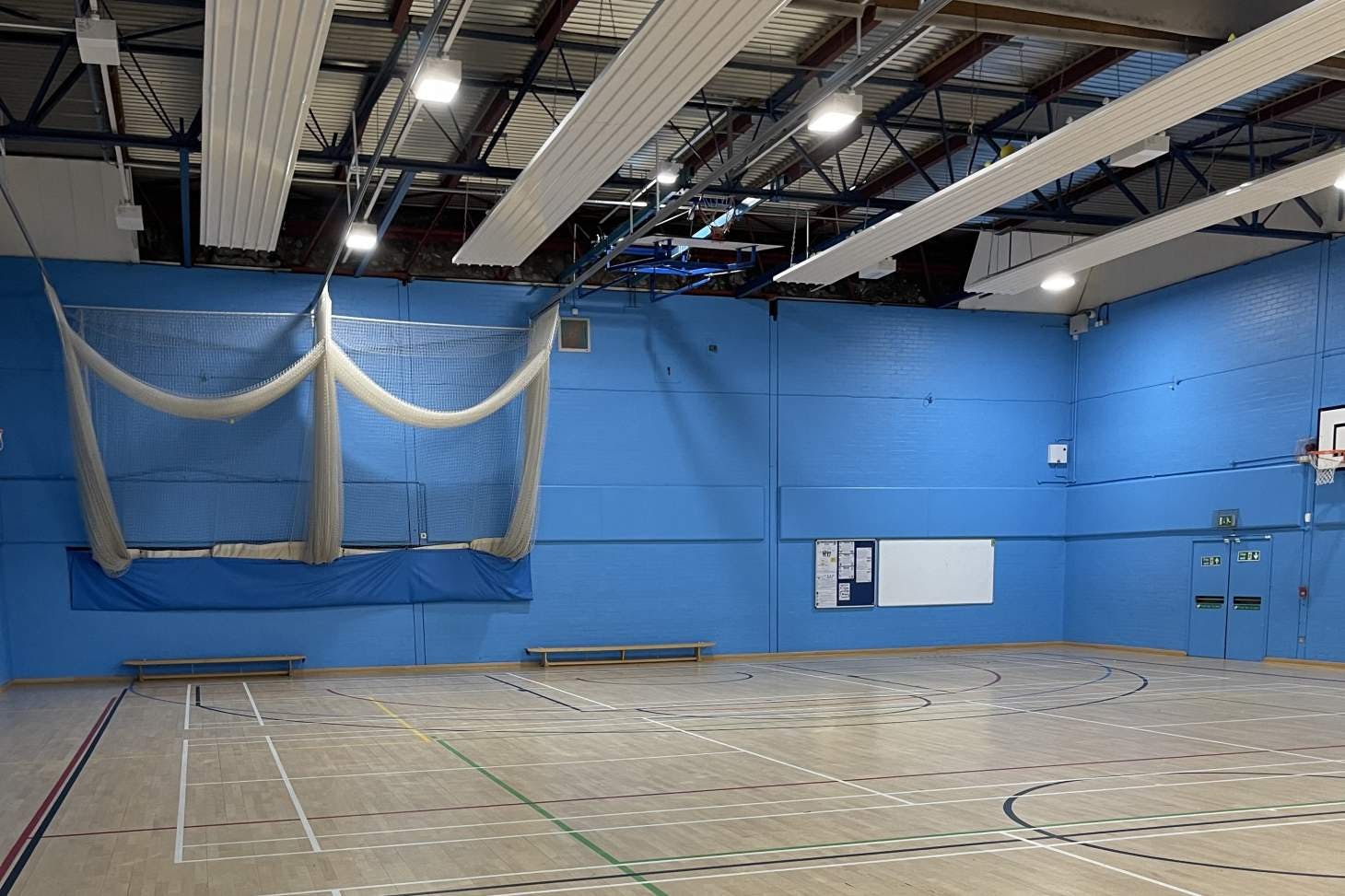 Loreto High School Chorlton Indoor futsal pitch