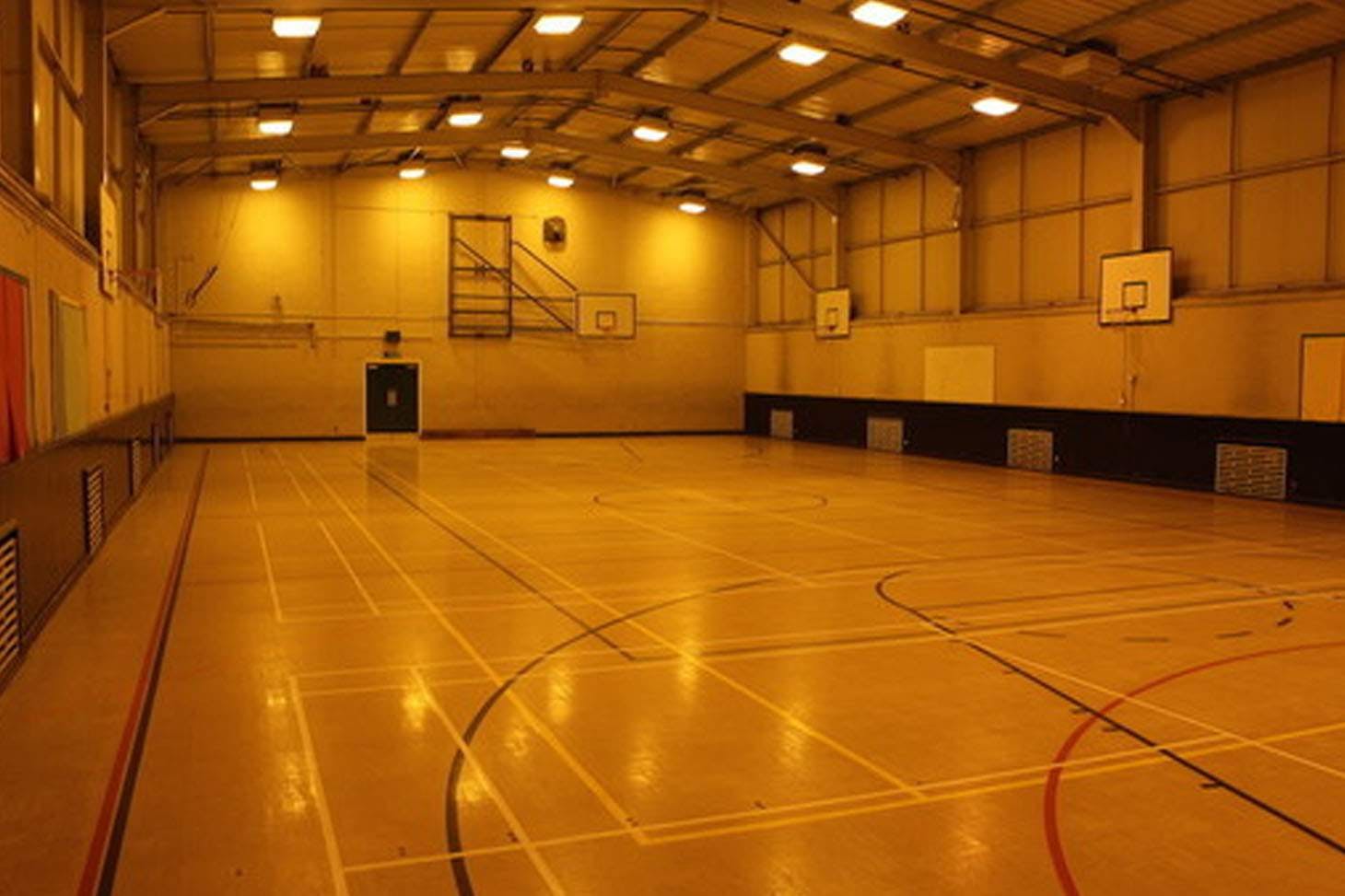 Light Hall School Indoor basketball court