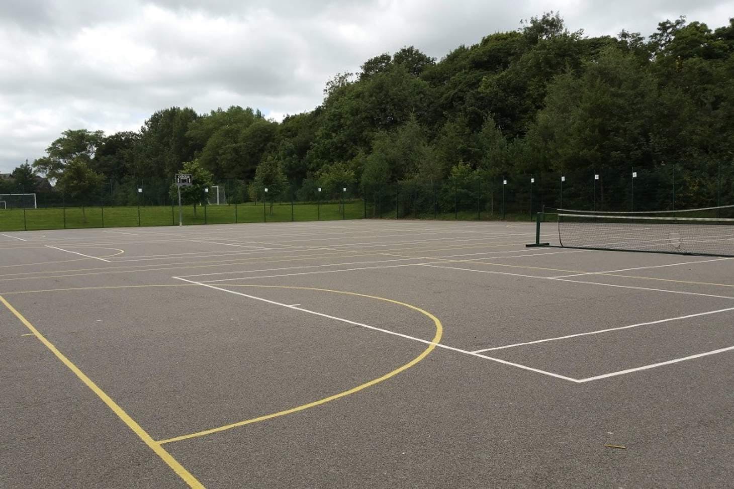 Carr Manor Community School Outdoor | Hard (macadam) netball court
