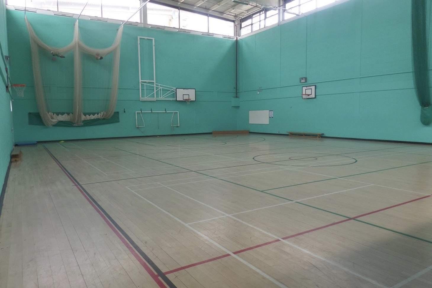 Cockburn John Charles Academy Indoor badminton court