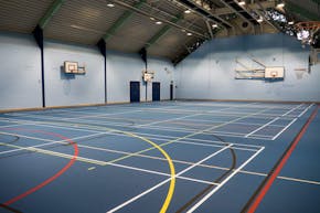 Brune Park School | Sports hall Badminton Court