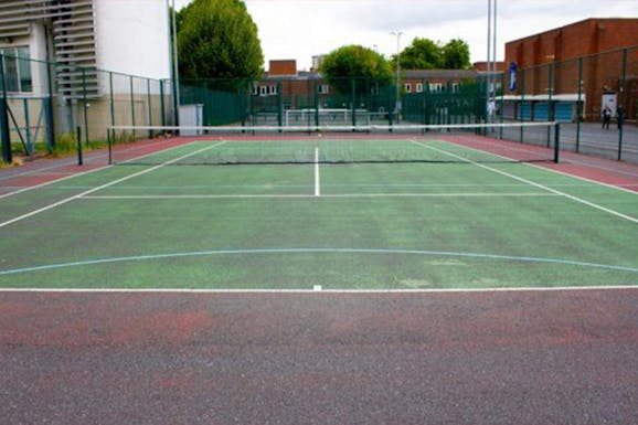 Clapton Girls' School Court | Concrete tennis court