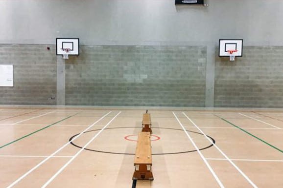East Barnet School Court | Sports hall badminton court