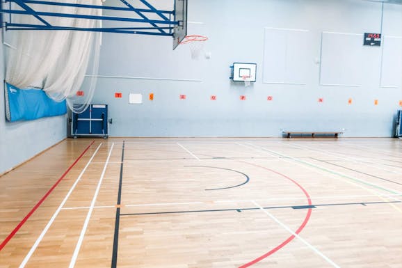 St Paul's Way Trust School Court | Sports hall basketball court