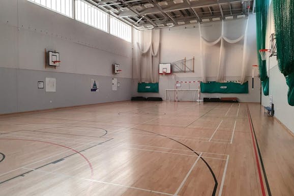 Outwood Academy Shafton Indoor badminton court