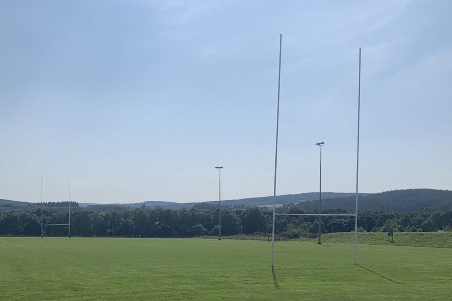 Deeside Rugby Club Pitch | Grass rugby pitch