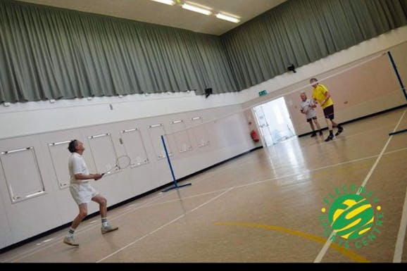 Fleckney Sports Centre Indoor badminton court