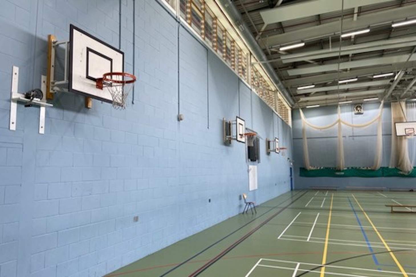 Whitecross Hereford Indoor basketball court
