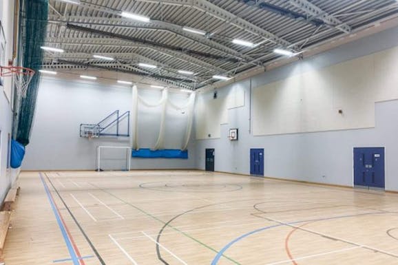 Aldercar High School Indoor badminton court