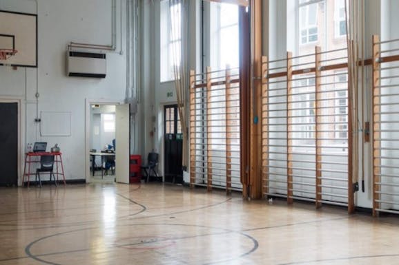Hendon School Indoor basketball court