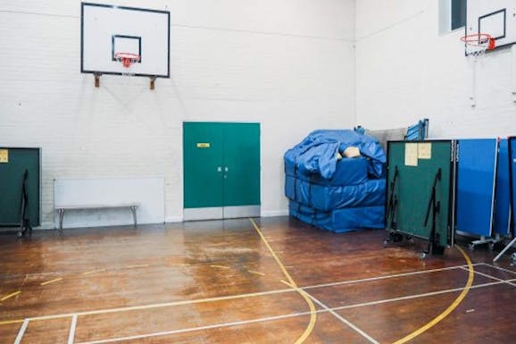 St Mark's Academy Indoor futsal pitch