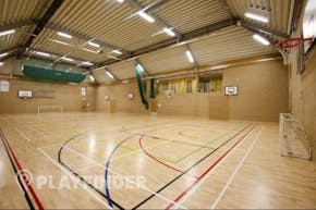 The Crossley Heath School | Indoor Badminton Court