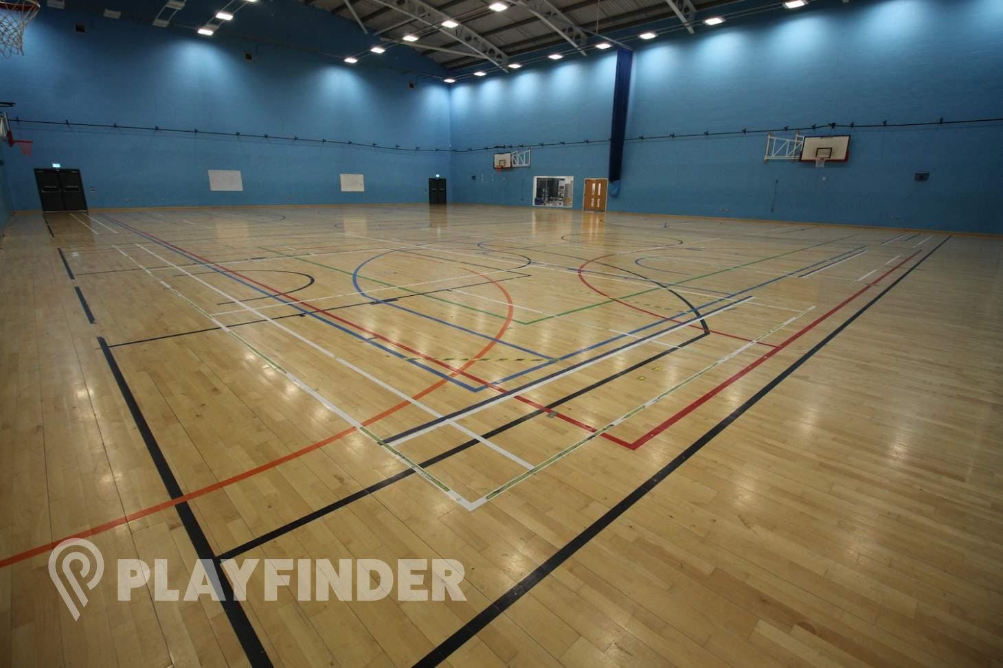 Vision West Nottinghamshire College Sports hall | Half sports hall space hire