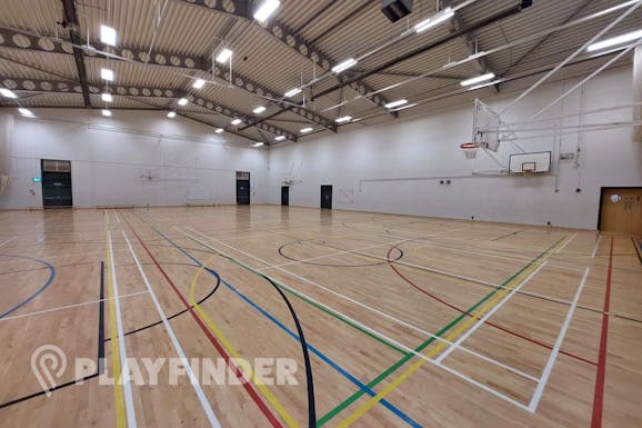 Alder Community High School Half court | Indoor basketball court