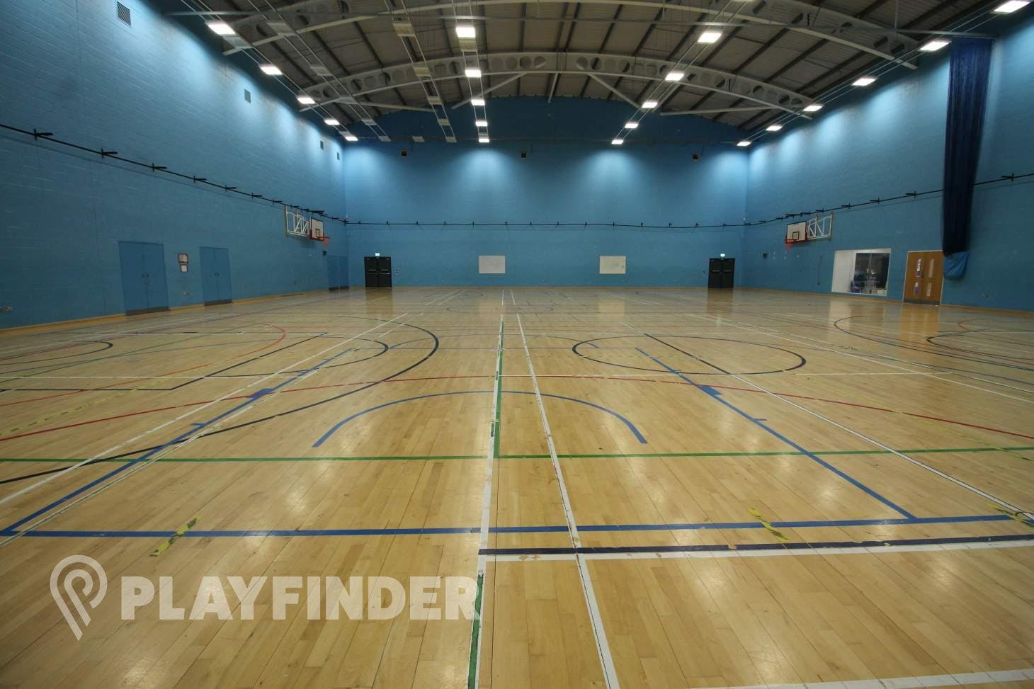Vision West Nottinghamshire College Half court | Indoor basketball court