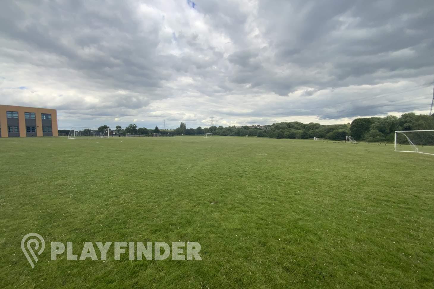 Netherthorpe School 9 a side pitch | Grass football pitch