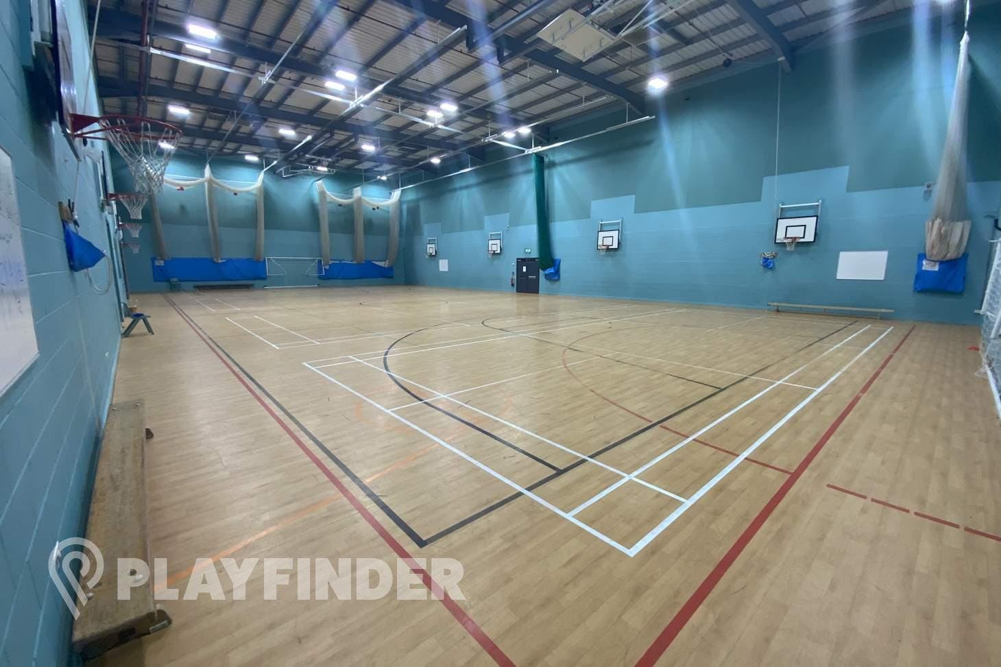 Netherthorpe School Indoor badminton court