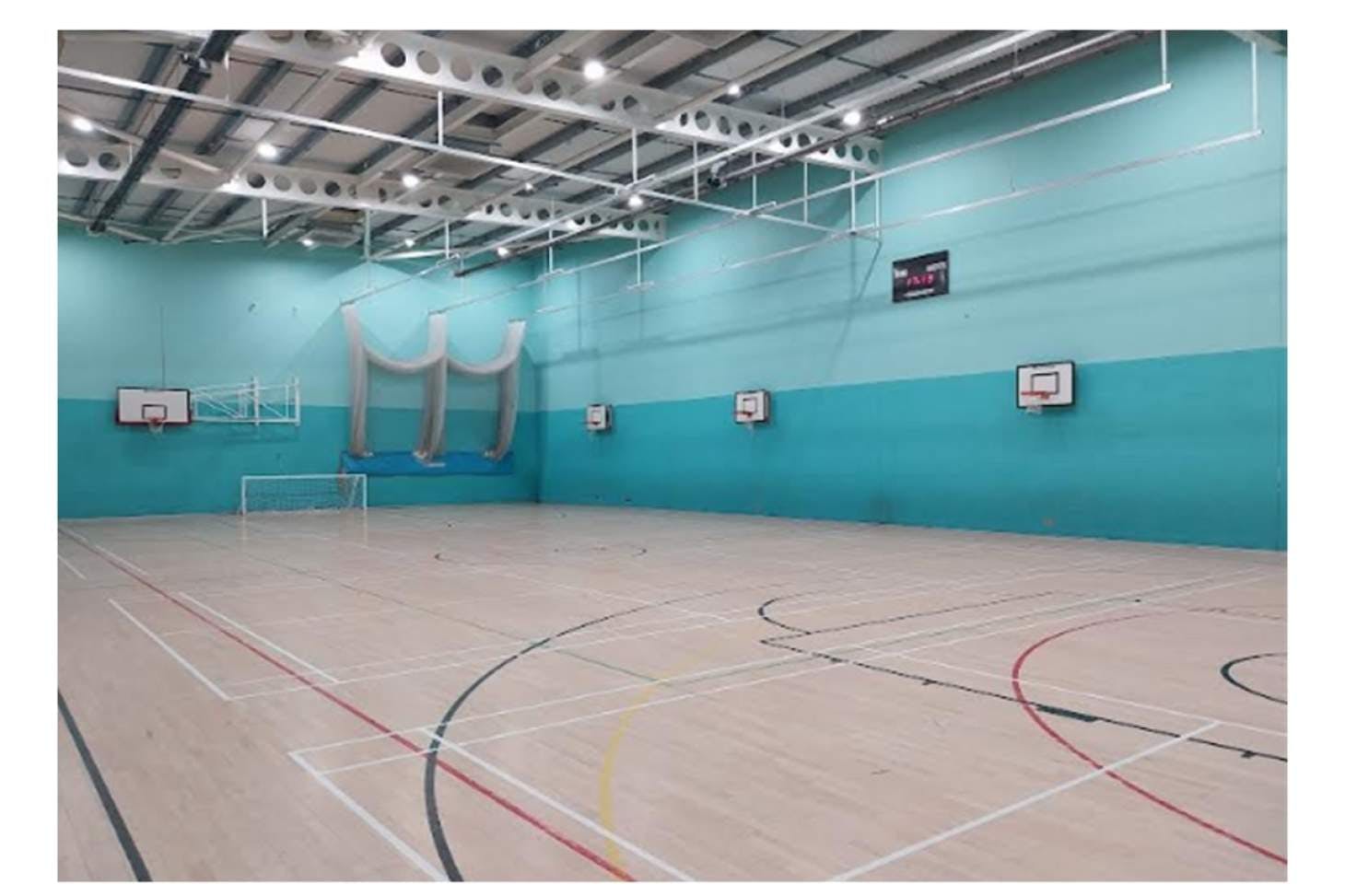 Manchester Communication Academy Sports hall | Half sports hall space hire