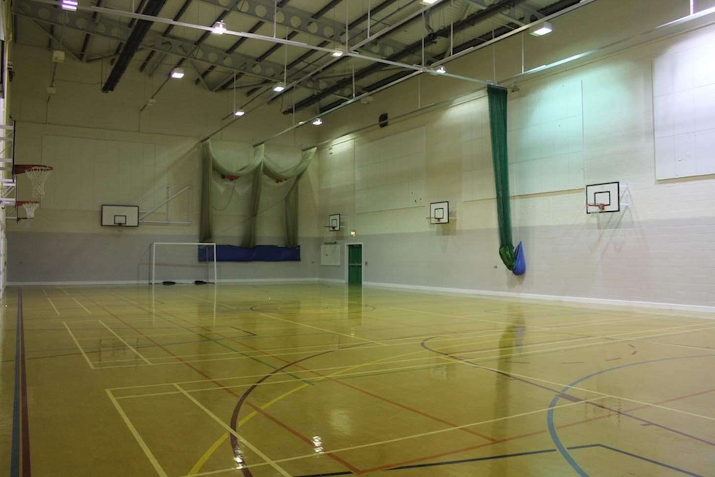 Tupton Hall School Nets | Sports hall cricket facilities
