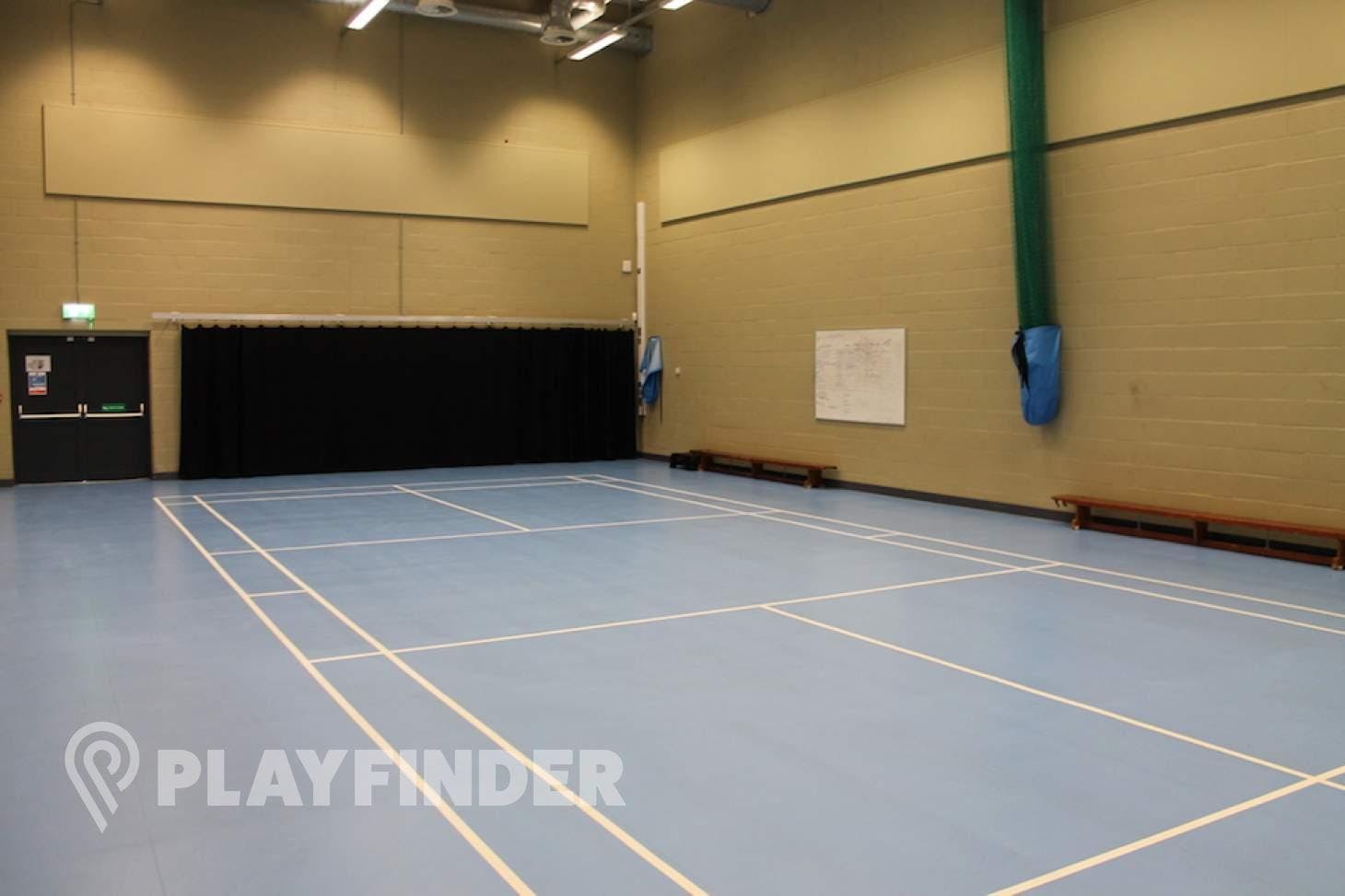 Tibshelf Community School Indoor badminton court