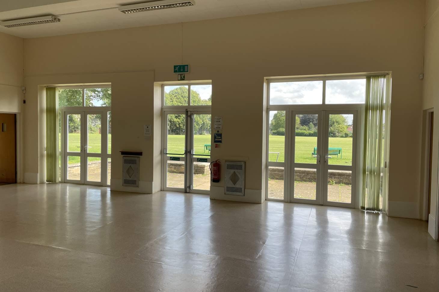 Horton View Sports Ground Main hall space hire