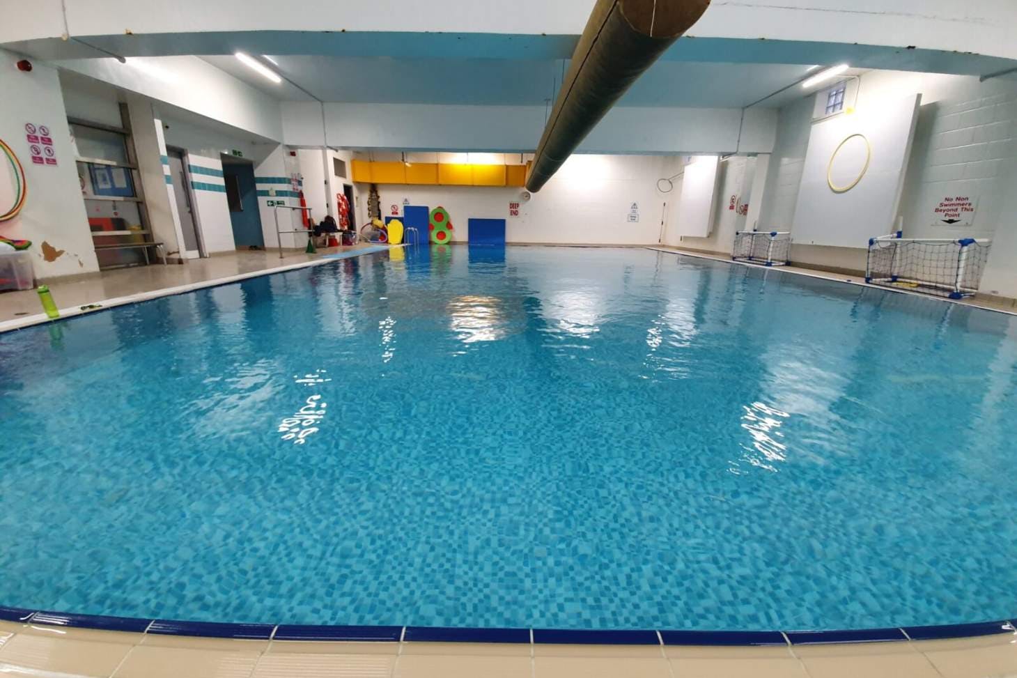 The Downside Settlement Indoor swimming pool