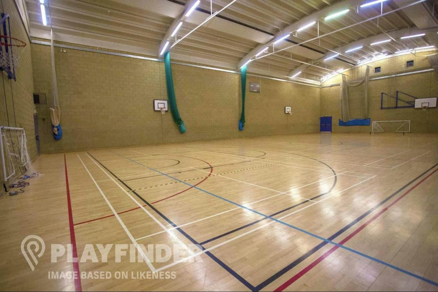 Lees Brook Academy Sports hall | Half sports hall space hire