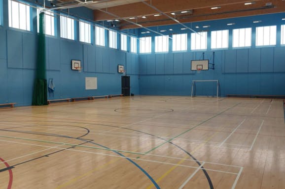 All Saints Catholic College Court | Sports hall netball court