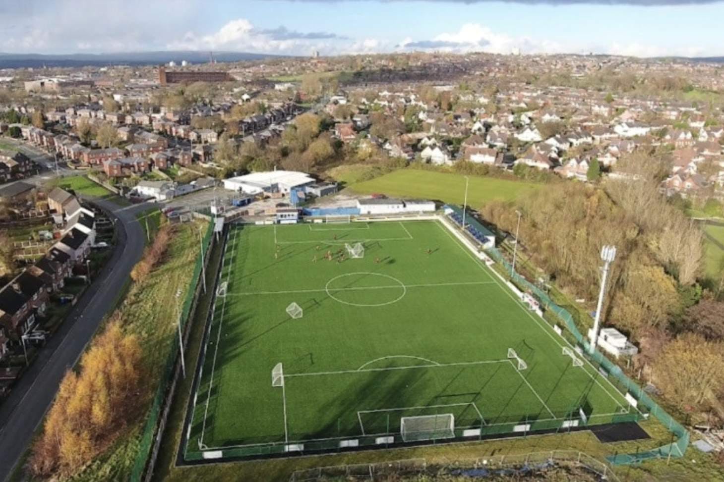 The Vestacare Stadium 9 a side | 4g Astroturf football pitch