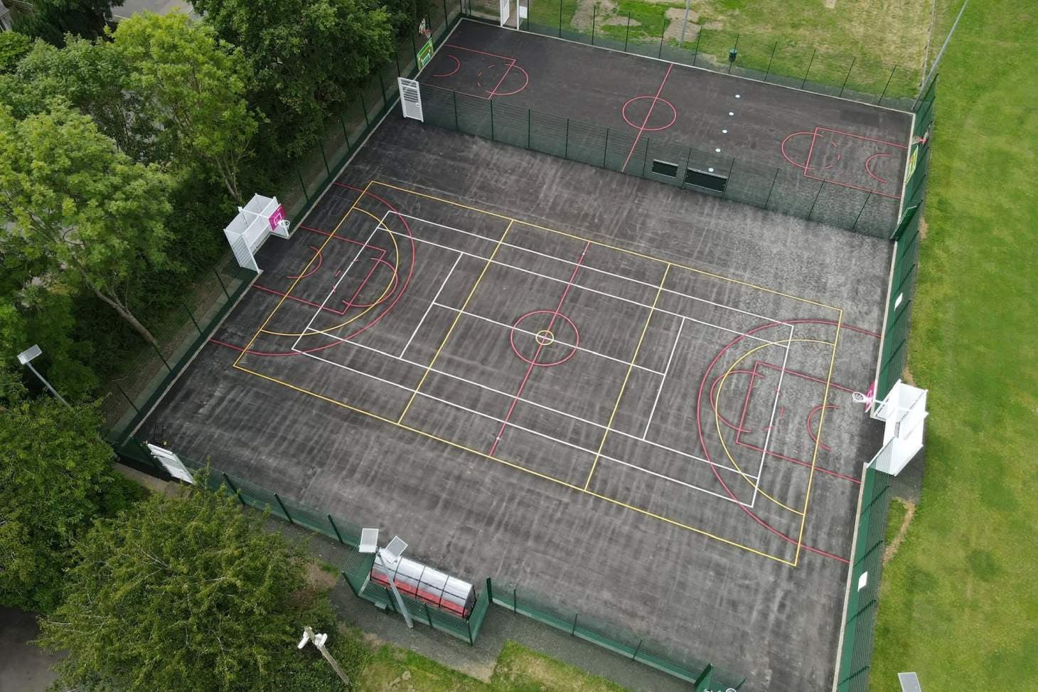 Marston Moretaine Playing Fields Outdoor | Hard (macadam) tennis court