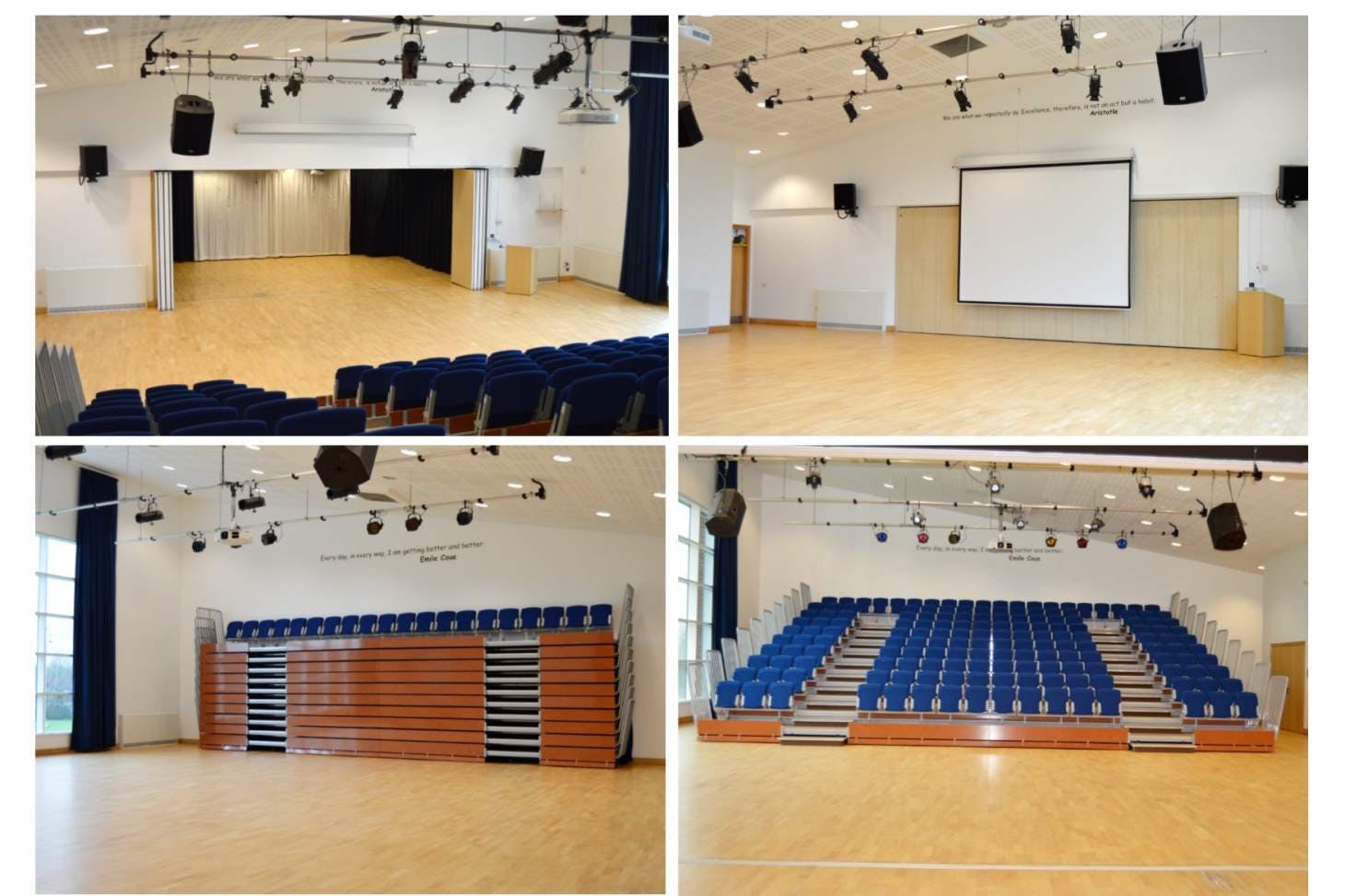 Salford City Academy Main hall space hire