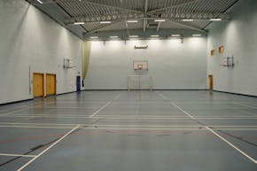 Salford City Academy | Sports hall Badminton Court