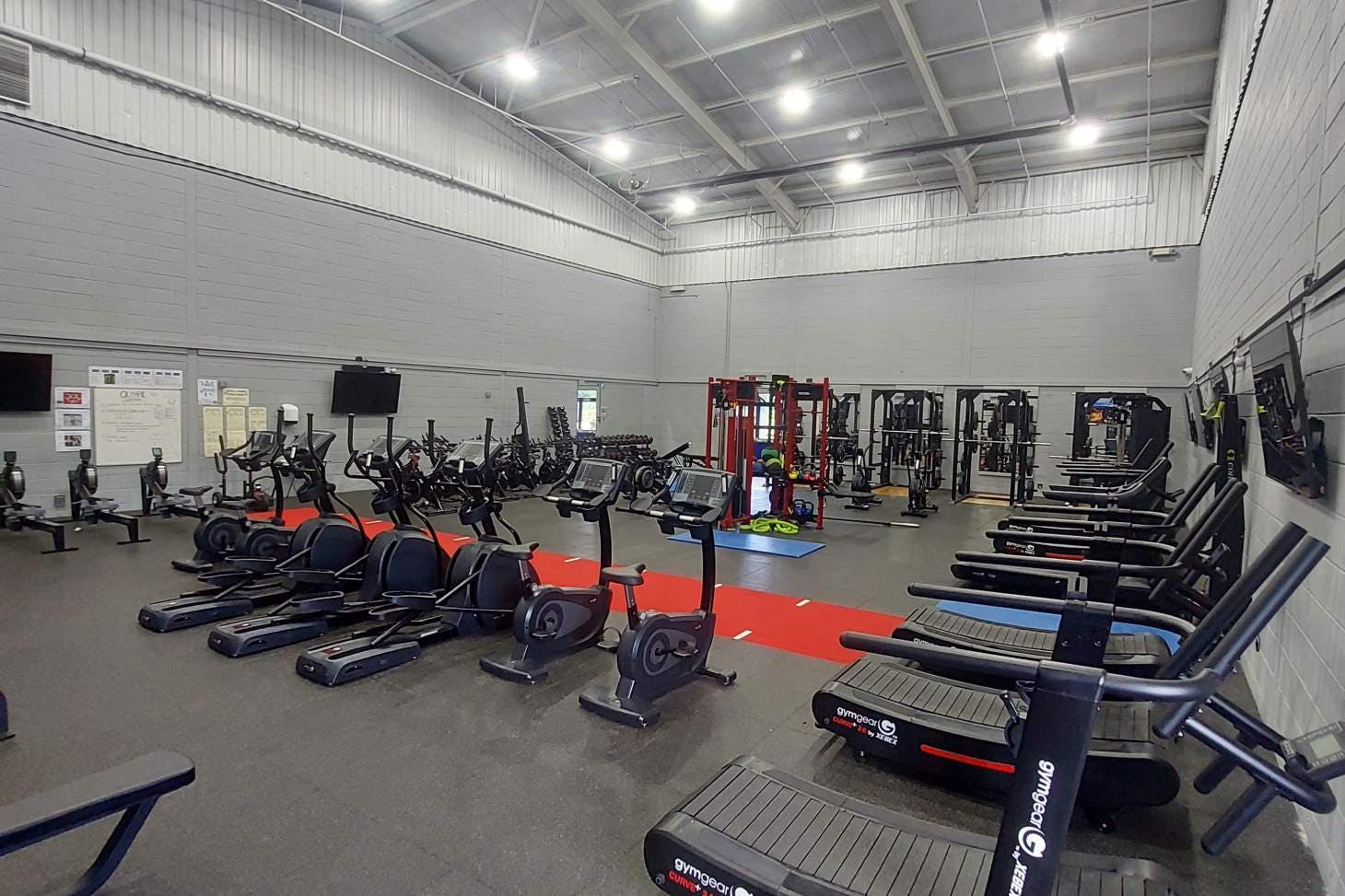 Salford City Academy Fitness studio gym
