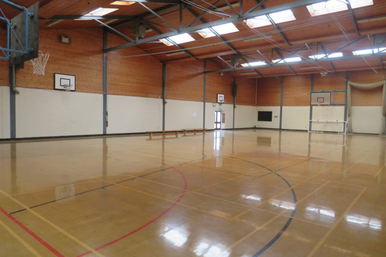 Lady Manners School 5 a side pitch | Sports hall football pitch