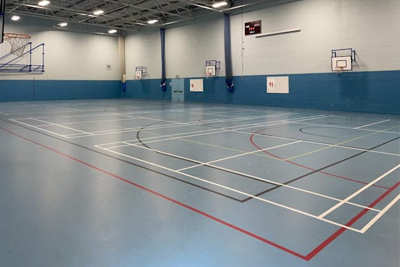 Bishop Challoner Sports Centre Court | Sports hall badminton court