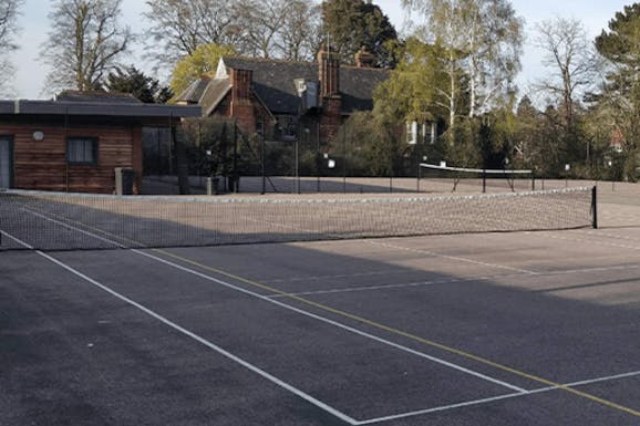 Hitchin Girls' School Court | Hard (macadam) netball court