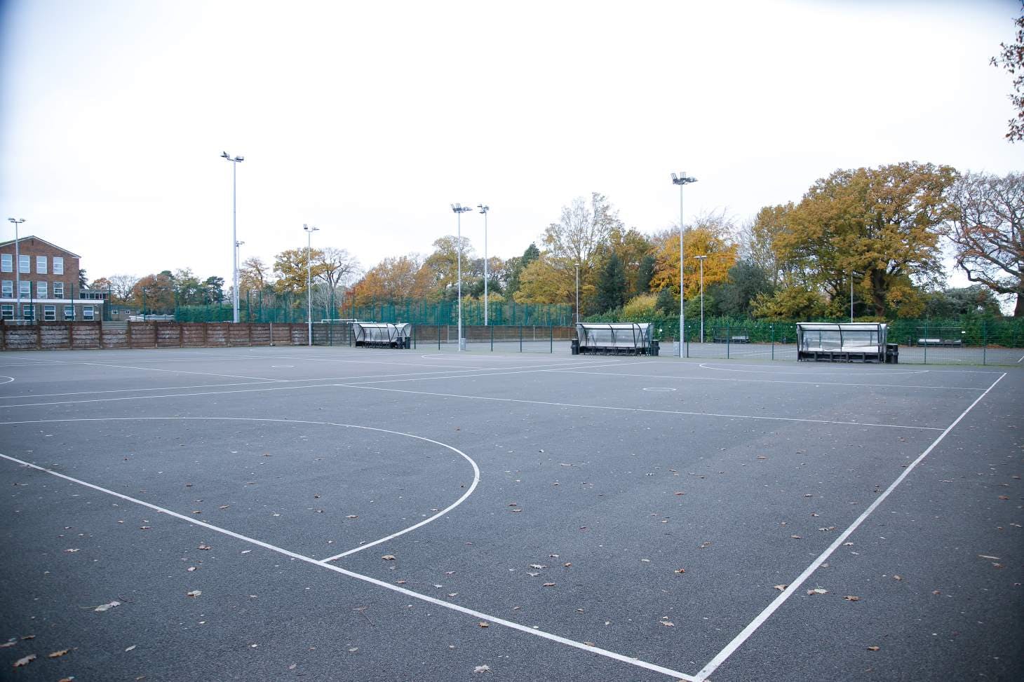 Shirley High School Court | Hard (macadam) netball court