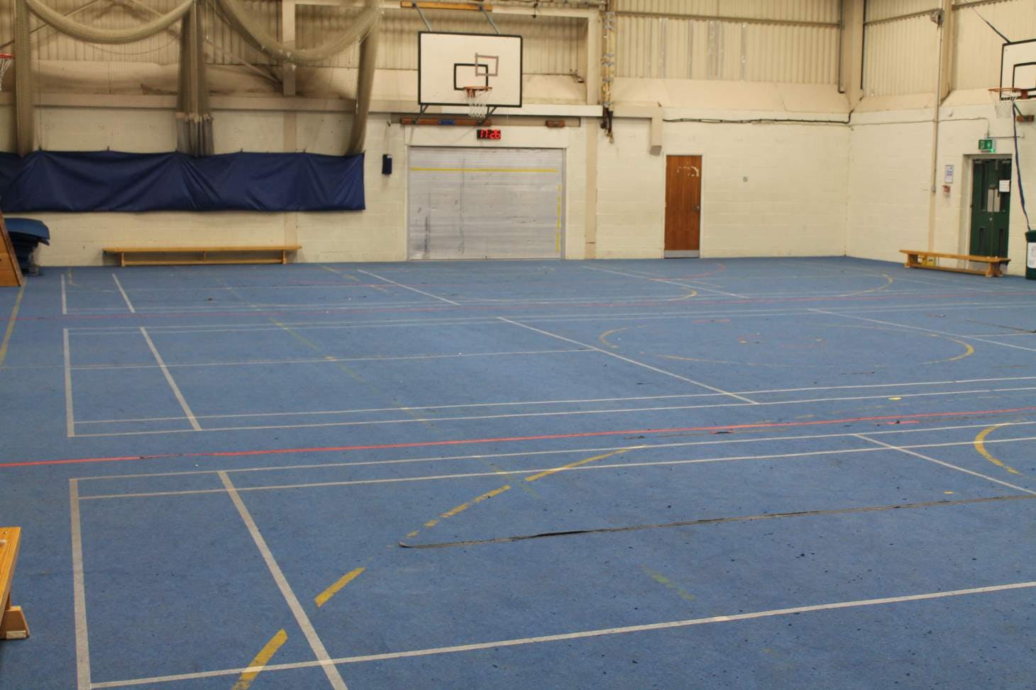 All Hallows Catholic College Court | Sports hall basketball court