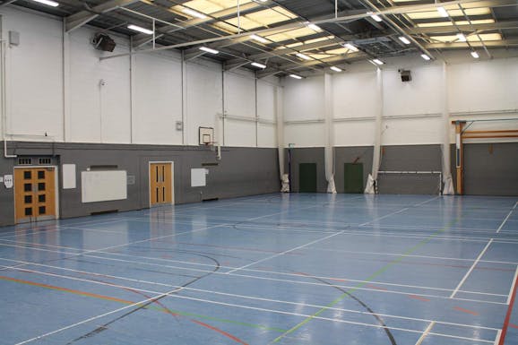 Paget High School Court | Sports hall badminton court